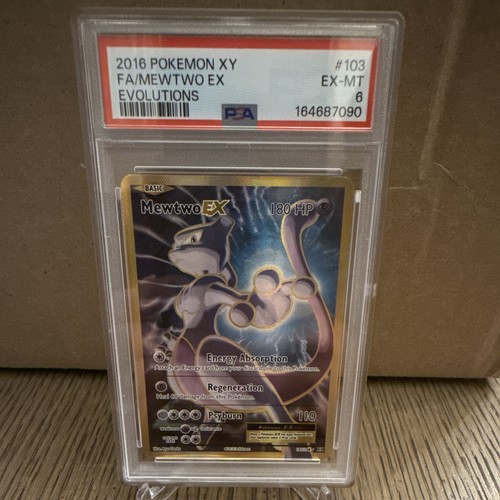 Mewtwo-EX graded PSA 6 for sale on eBay