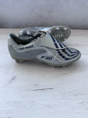 Adidas +F50.9 Tunit FG Silver Football Soccer Cleats Boots