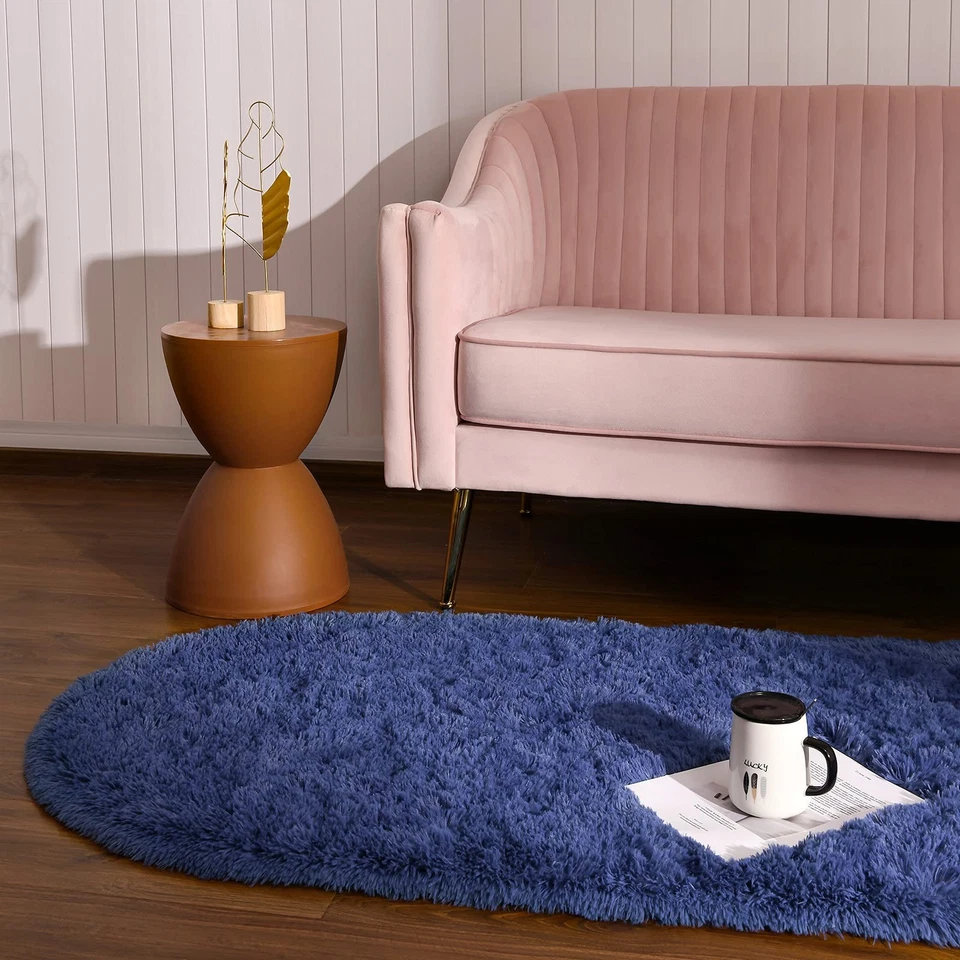 Fluffy Rugs for Bedroom, Shag Cute Area Rug for Girls/Kids and Kids Baby Room... - Image 3 of 4