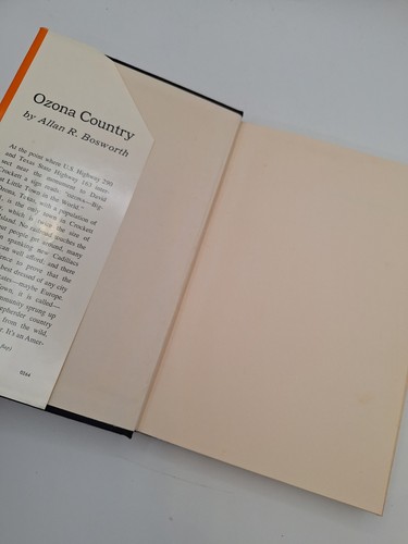 OZONA COUNTRY ~ Allan R. Bosworth ~ 1964 HCDJ 1st Edition - Picture 6 of 15