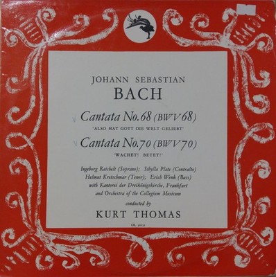 Johann Sebastian Bach / Ingeborg Reichelt, Sibylla Plate, Helmut Kretschmar, Eri