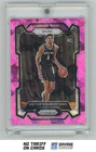 2023-24 Panini Prizm Pink Cracked Ice Rookie Victor Wembanyama #136 San Antonio
