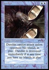 MTG English Dandan NM Normal Arabian Nights