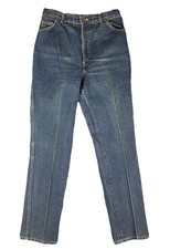 Chic 11/12 Blue Jeans Mom High Rise 100% Cotton Tapered USA Made 80s VTG