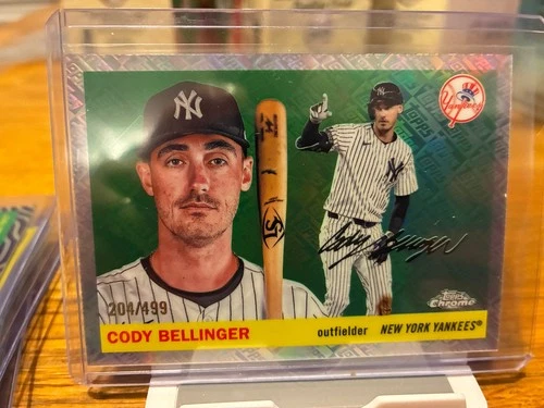 2025 Topps Chrome Platinum CODY BELLINGER Topps Refractor /499 #26