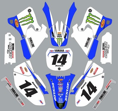 Graphics for Yamaha YZ250f YZ400f YZ426f  1998-2002 Star