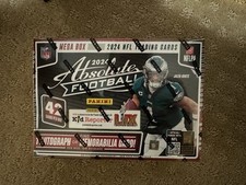 2024 Absolute Football MEGA BOX Factory Sealed NFL New Jaden Daniels Drake Maye