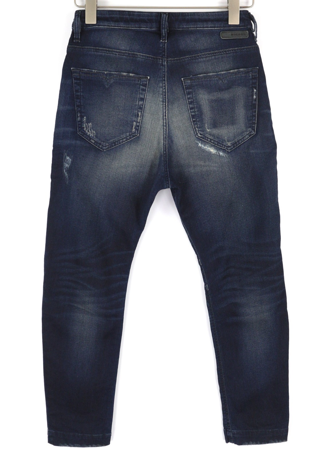 Diesel Eazee-NE 0662K Women's Jeans W25 Blue Jog Sweat Boyfriend Cropped Style image 4