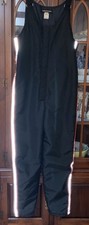 Vintage Harley Davidson Insulated Bibs Size Large Motorcycle Snowmobile Overalls