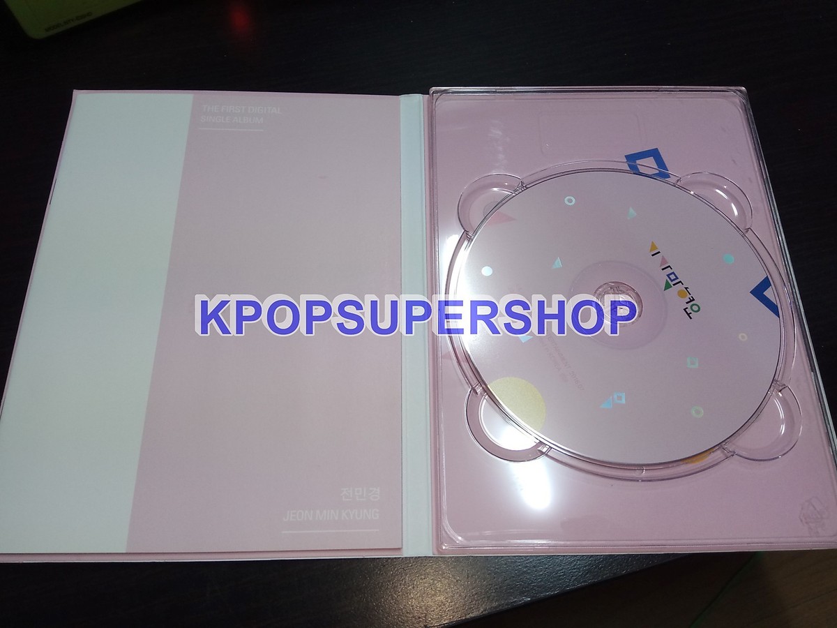 1st Mini Album「기가막혀」　CD Jeon Min Kyung Awesome 기가막혀요 Digital Single Album Promo CD
