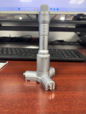 Mitutoyo 368-904 Holtest 3.2-3.6 Internal 3 Pt Micrometer S/N 65487 J5