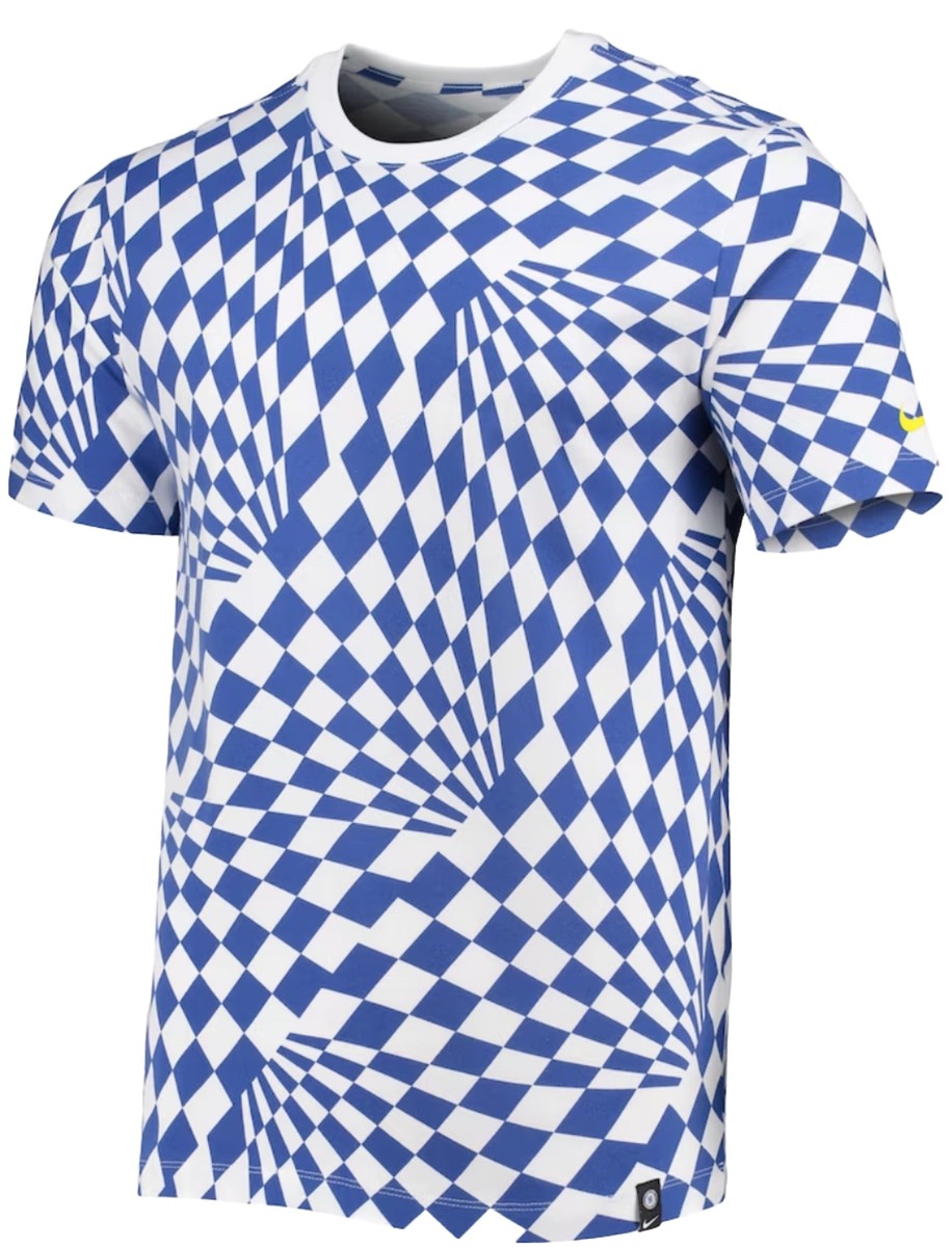 Nike Chelsea F.C. Top Shirt UK Soccer Ignite CW4338-100 Blue White