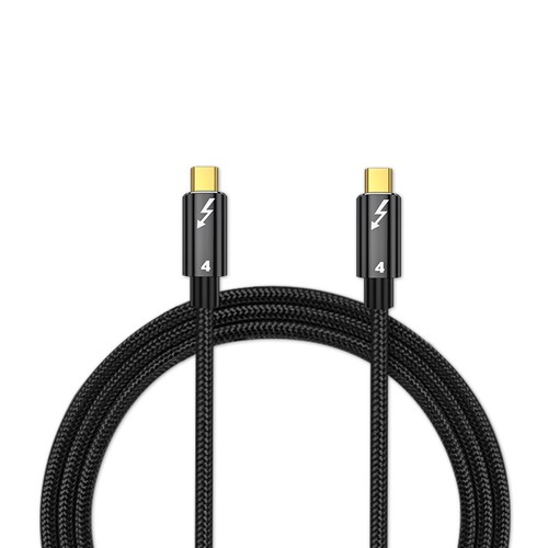 NEW Video USB 4 Type C TO USB C Fast Charging Quick charger Cable 40Gbps 8K 60Hz - Picture 2 of 12