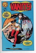 Vanity 1 PC Pacific Comic Book 1984 Excitement From Stone Age To Space Age