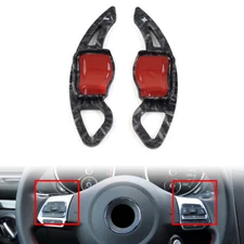 Steering Wheel Shift Paddle Shifter Extension For VW Golf 5 6 Jetta Passat Polo