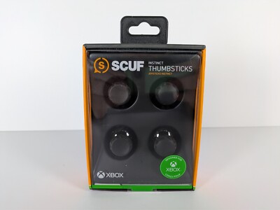SCUF Instinct Interchangeable Thumbsticks Black 4 Pack, Replacement Brand New