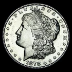 1878-S Morgan Dollar Silver ---- Gem BU PL Coin ----   #910E