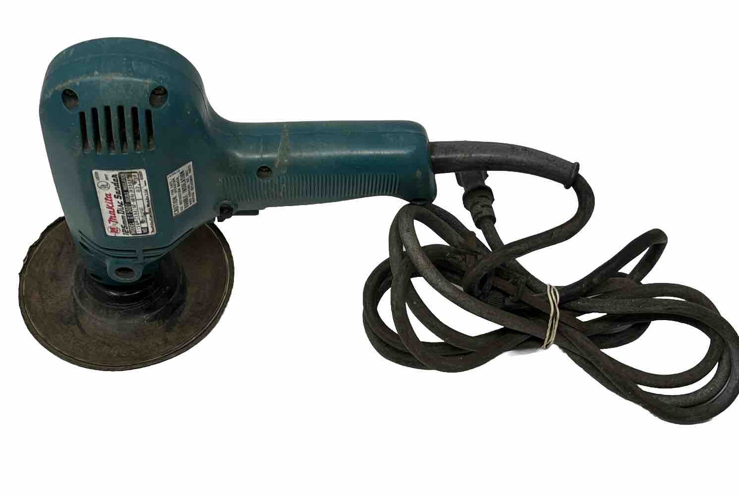 Makita GV5000 125 mm Disc Sander 115V 4500 Rpm Made In Japan TESTED