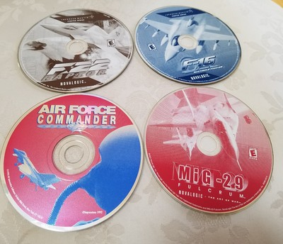 LOT F-22 Lightning II, F-22 Raptor, F-16, Mig-29 Fulcrum, Air Force Commander PC