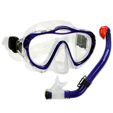 NEW Kid's Junior Silicone Mask Dry Snorkel Boy Girl Snorkeling Diving Gear Set