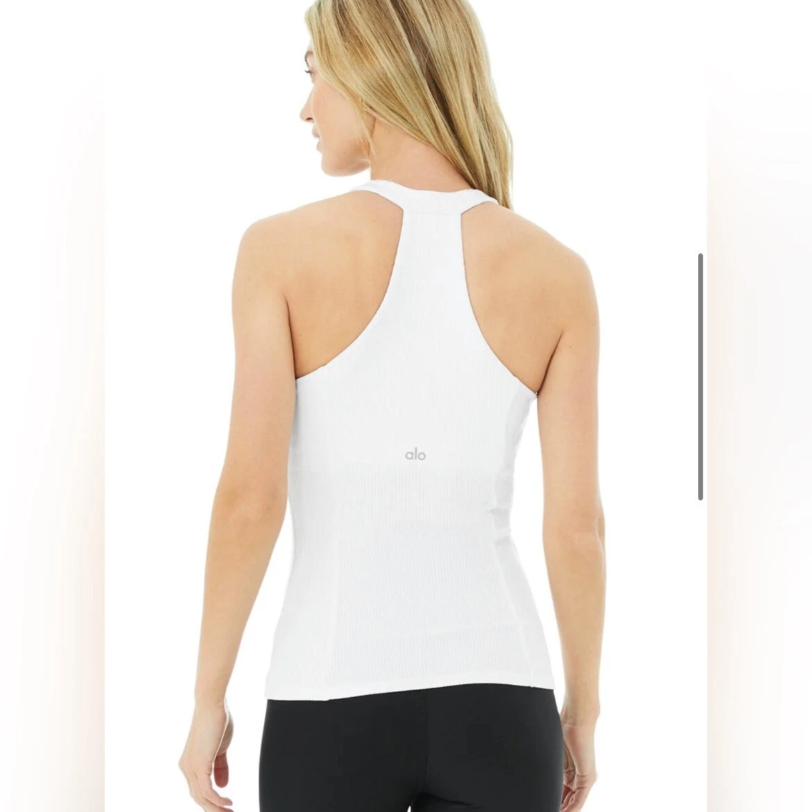 alo-yoga ribbed insight tank-top