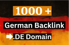 1000+ Germany German Backlinks From Local DE Domains- SEO Rank Higher On Google
