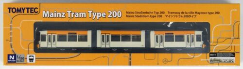New! Tomytec 291589 N gauge Mainz Tram Type 200 - 1:150 scale unpowered model - Picture 1 of 1