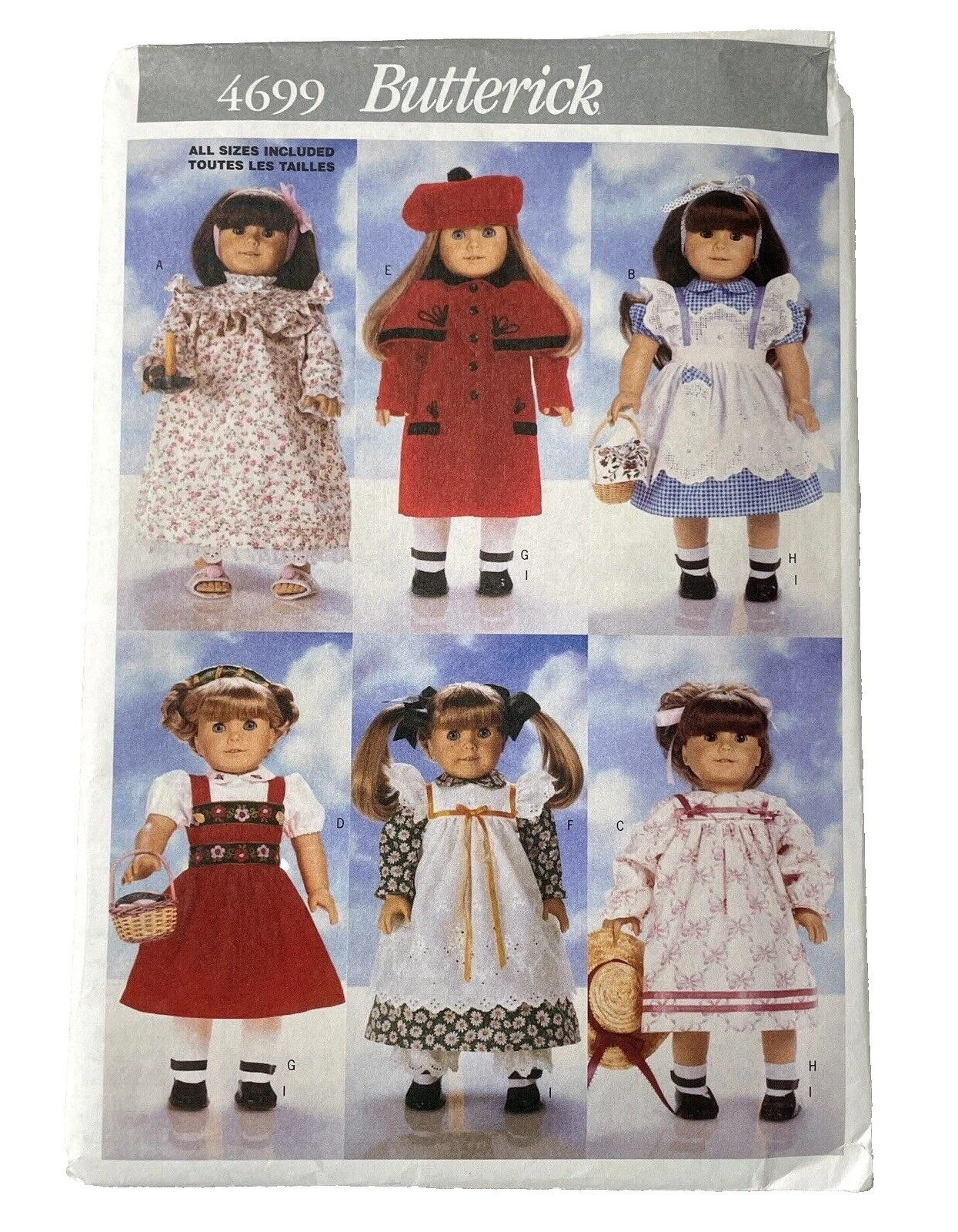 Patrones de Costura Butterick Muñecas/juguetes