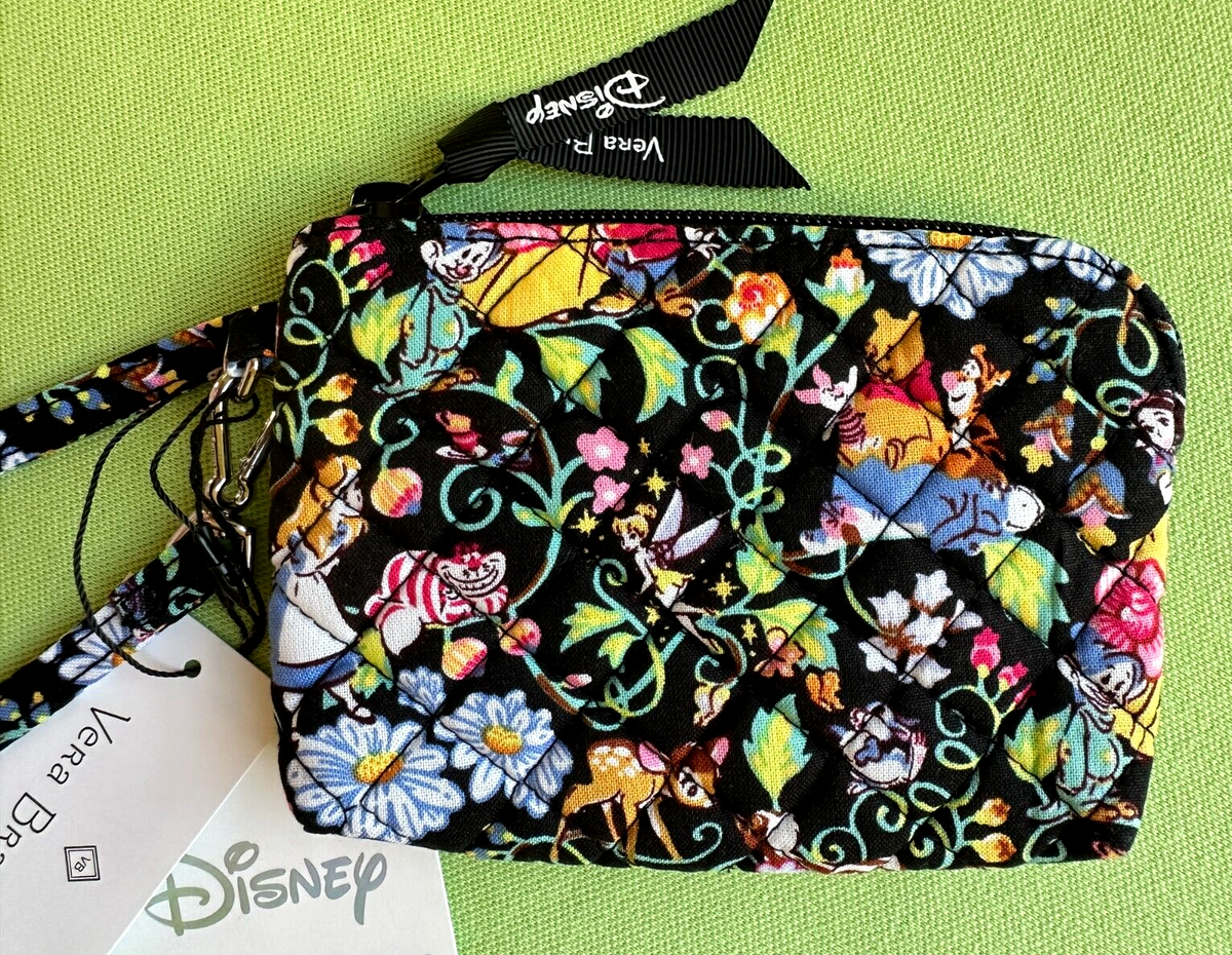 VERA BRADLEY DISNEY CLIP & ZIP MINI POUCH WRISTLET :NWT DISNEY