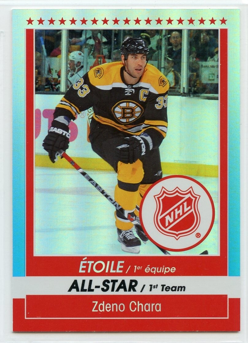 Zdeno Chara #10 2010-11 Playoff Contenders Hockey Awards Contenders