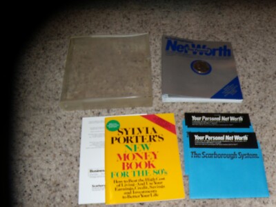 The Scarborough System Your Personal Net Worth Commodore 64 C64 Program 