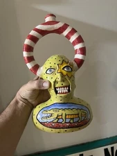 Stacy Lambert face pottery Large / medium Size.    Nice   Signed.