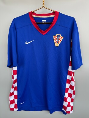 CROATIA 2007 2009 AWAY SHIRT FOOTBALL SOCCER JERSEY NIKE 258969