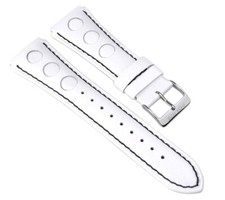 Police P-Matrix Cinturino Per Orologio 24Mm In Pelle Bianco PL10811JS-14A