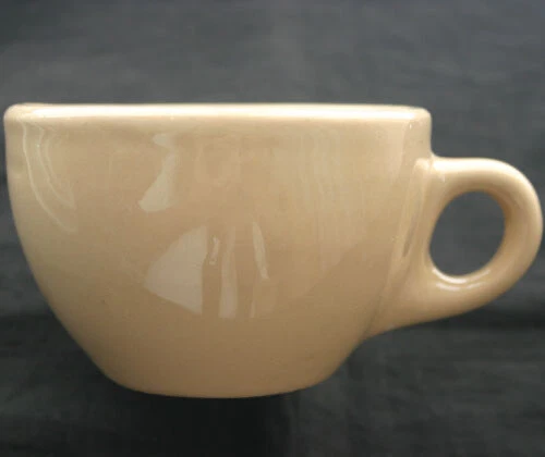 Vintage TEPCO Tan Coffee Cup Restaurant Ware