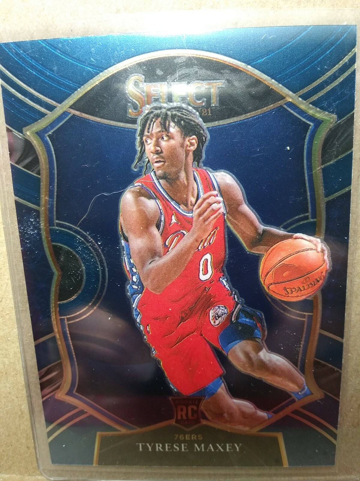 2020-21 Select Concourse Tyrese Maxey #81 RC 76ers Rookie