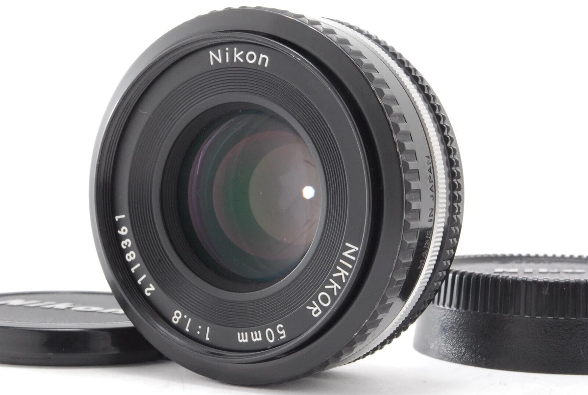 Lens Nikon Nikkor Ai-s 50mm f/1.8 Pancake Ais Prime Lens MF dcp