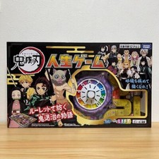 TAKARA TOMY Demon Slayer Game of Life Roulette Hunting 12 Character Board Game