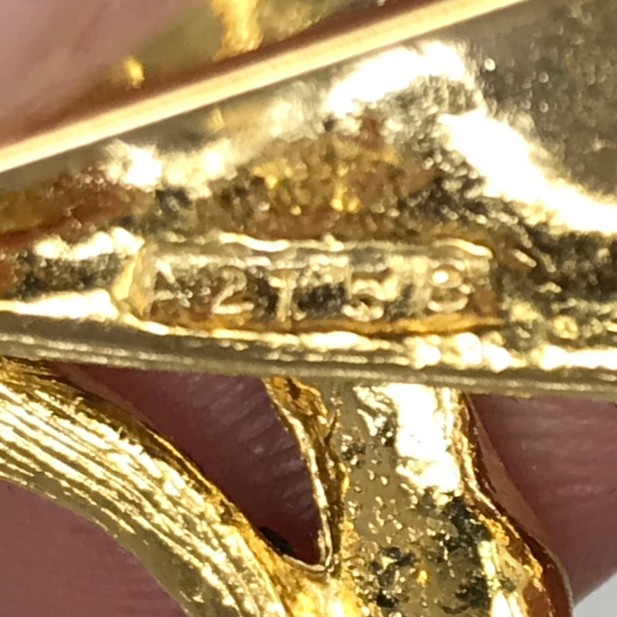 Vintage Sphinx Gold Tone Rhinestone Leopard Jaguar Panther