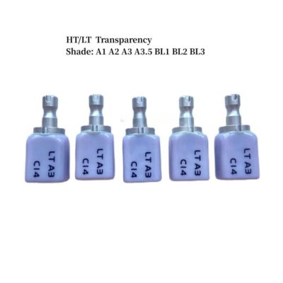 Dental Glass Ceramic Lithium Dislicate Block Fit Ivoclar IPS E.max CAD CAM Cerec