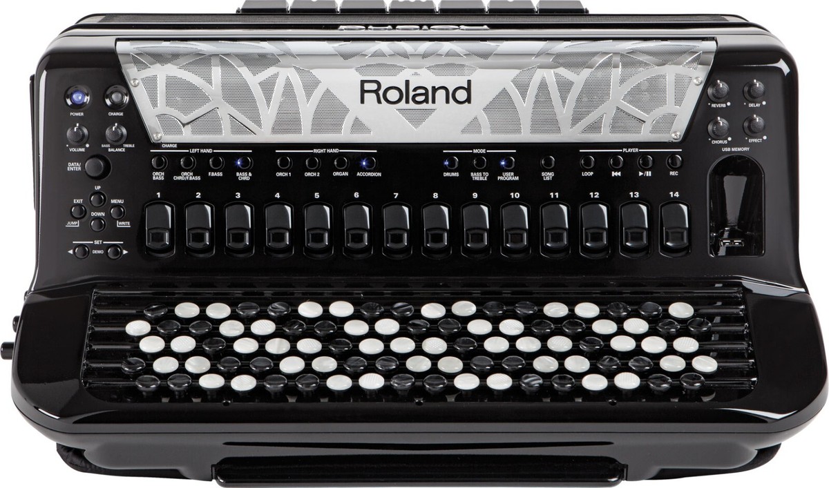Roland electronic Button Accordion FR-8XB BK Black Brand NEW From