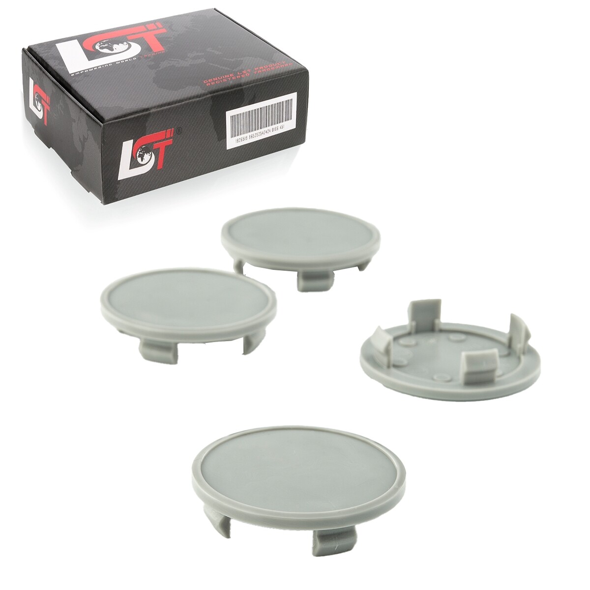 4x Wheel Hub Cap Rim Cap Gray ø 66mm for SUZUKI