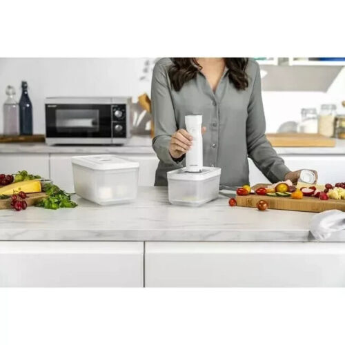 ZWILLING Fresh & Save 7pc Vacuum Sealer Machine Starter Set Airtight Food Storag - Picture 8 of 8