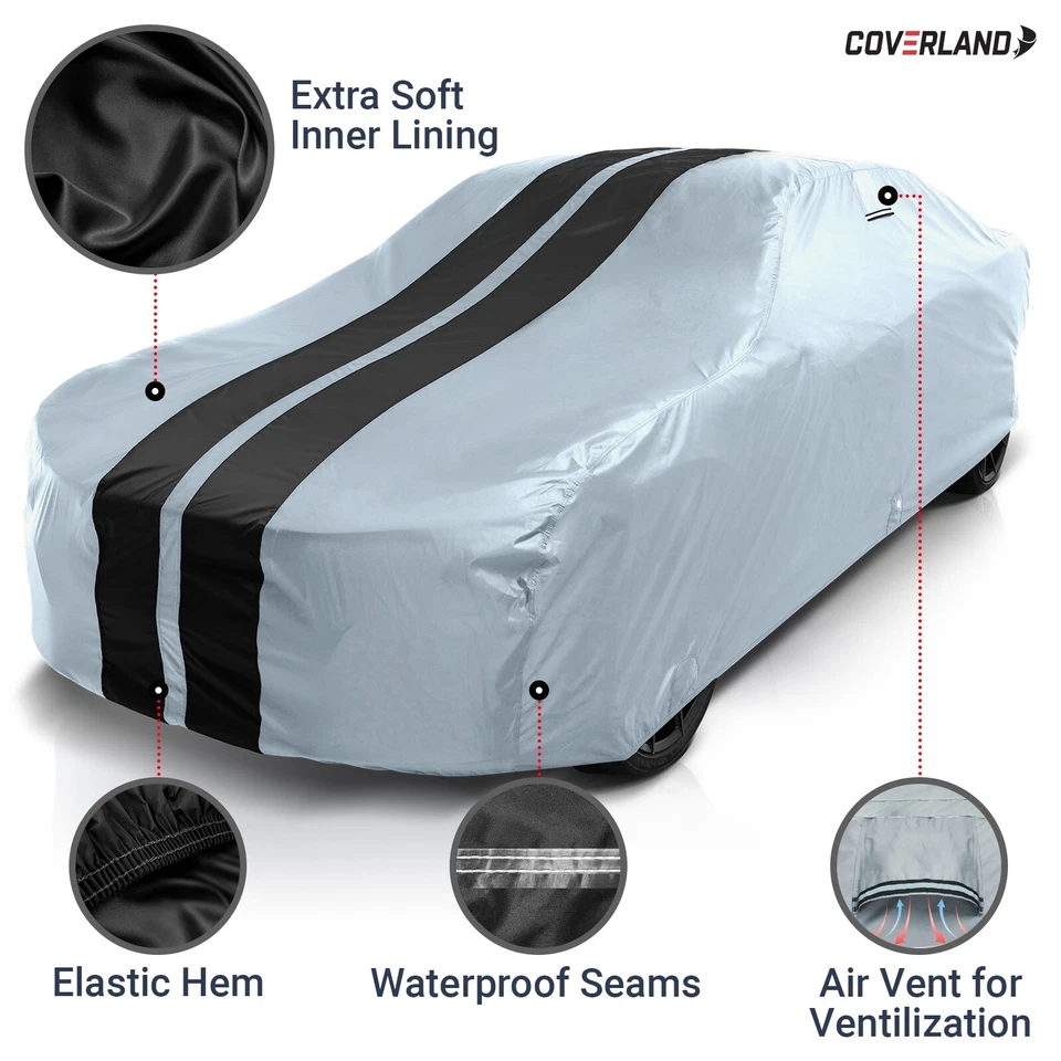 1956-1960 BMW 503 Custom Car Cover - All-Weather Waterproof Outdoor Protection - Image 2 of 4