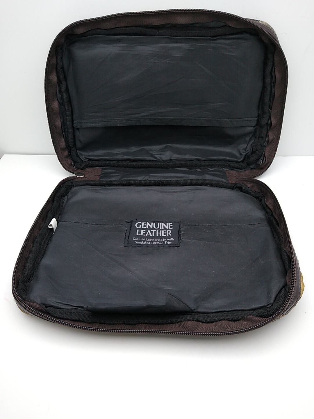 Vintage Brown Crazy Patchwork Buttery Leather Sue… - image 8