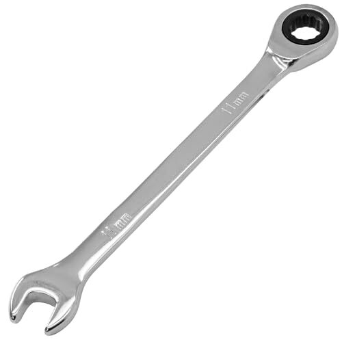 11mm Metric Ratchet Wrench - End Head 72-Tooth Ratcheting Combination Wrench ... - Picture 1 of 7