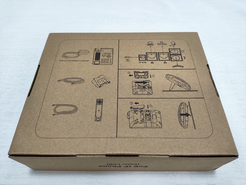 New IP Phone Fortinet FortiFone FON - 175, PoE, VoIP, SIP, Color Screen - Image 3 of 4