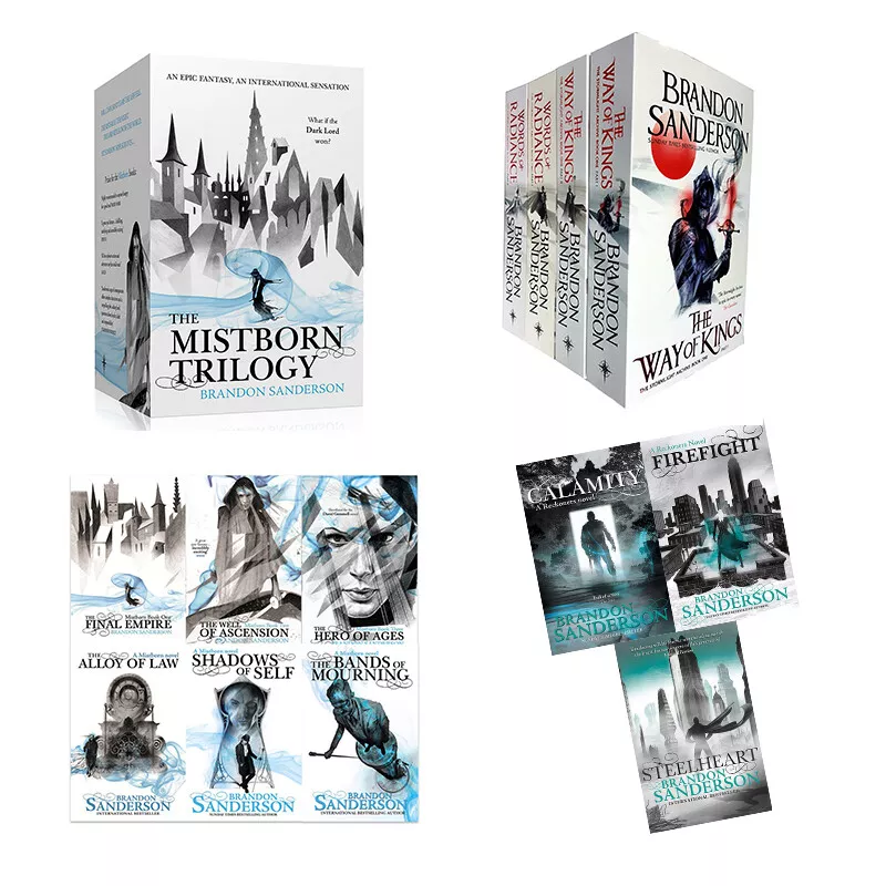 The Mistborn Trilogy by Brandon Sanderson.