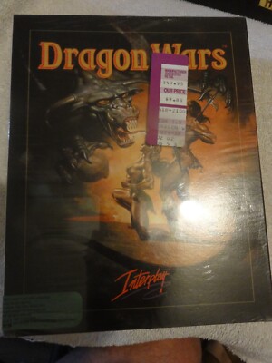 Dragon Wars by Interplay for IBM Tandy 3.5 '' Disk New FACTORY SEALED