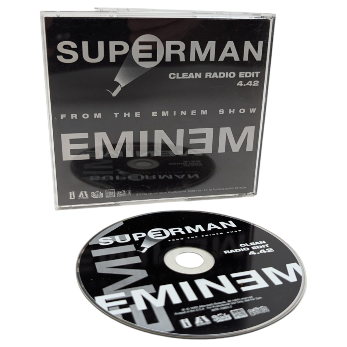 Superman by Eminem (CD, 2002) RARE Promo Single Interscope INTR